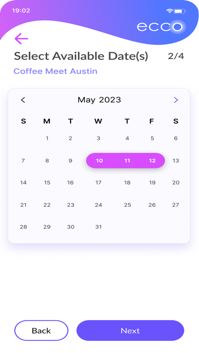 ecco-app Screenshot