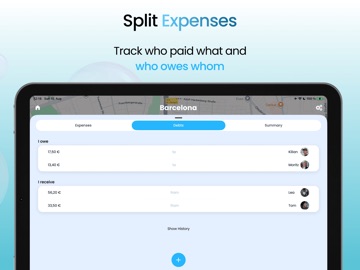 Bubbles - Group Manager iPad screenshot
