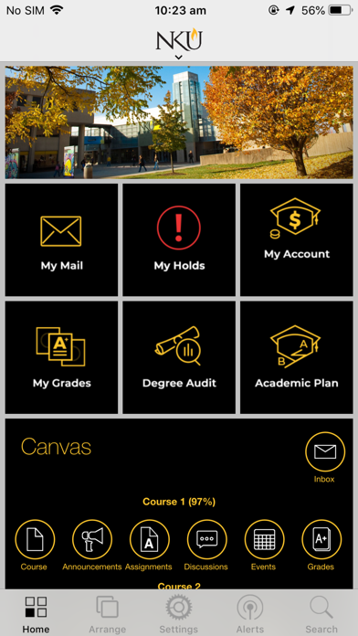Screenshot #1 pour Northern Kentucky Univ. Mobile