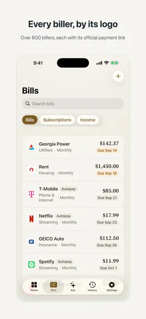 Bill Manager: Due Date Tracker screenshot 3