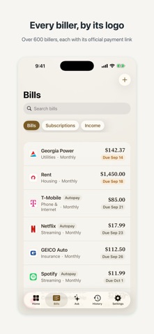 Bill Manager: Due Date Tracker Screenshot 3 of 4