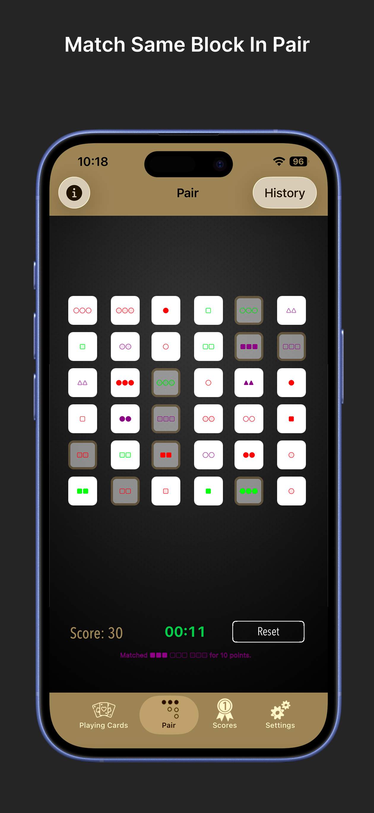 Matchismo - Offline card game screenshot 6