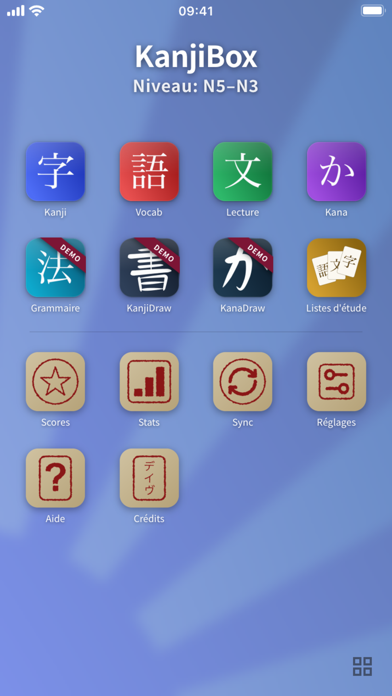 Screenshot #1 pour KanjiBox
