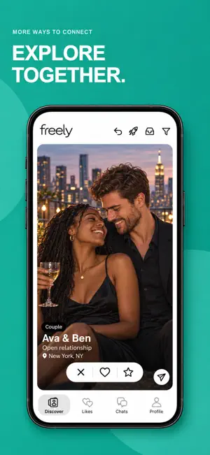 Freely: Open-minded dating app screenshot 3