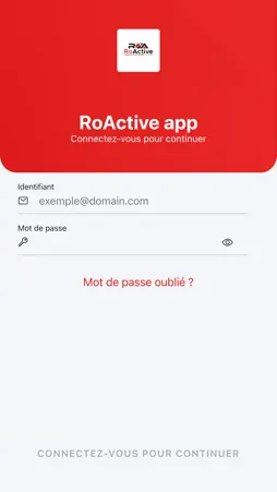 RoActive app screenshot 2