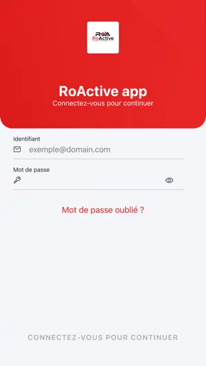 RoActive app screenshot 2