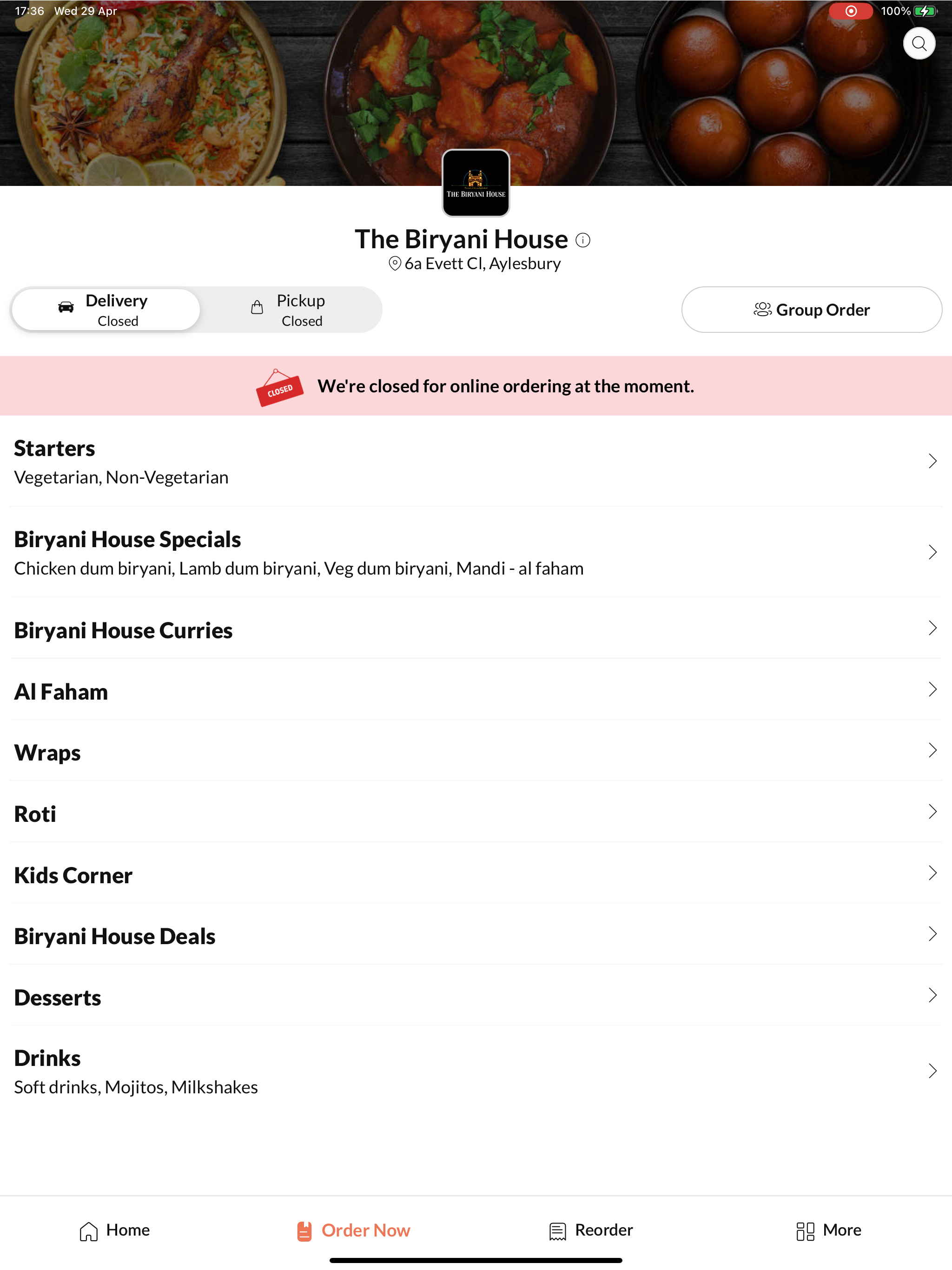 The Biryani House screenshot 6