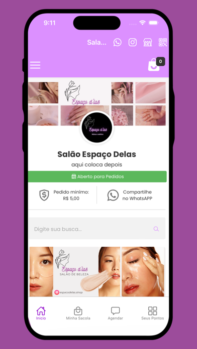 Salão Espaço D'las Screenshot