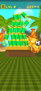 Soccer Ball Knockdown screenshot #7 for iPhone