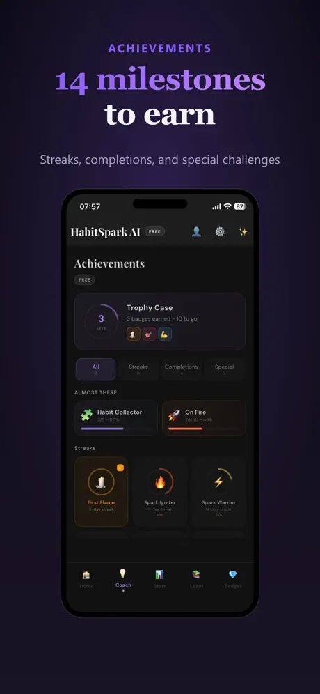 HabitSpark AI screenshot 4