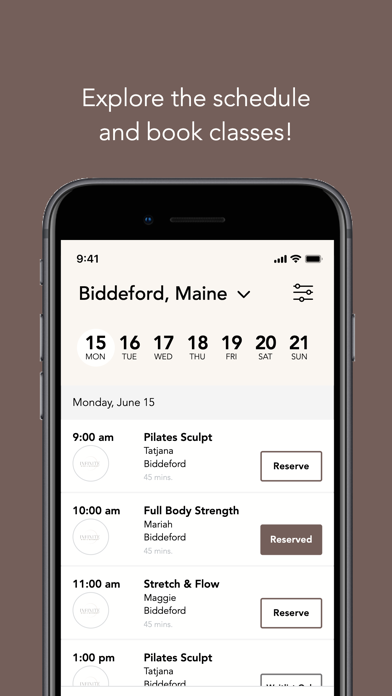 Infinite Mind & Movement iPhone screenshot 3 - Health & Fitness app