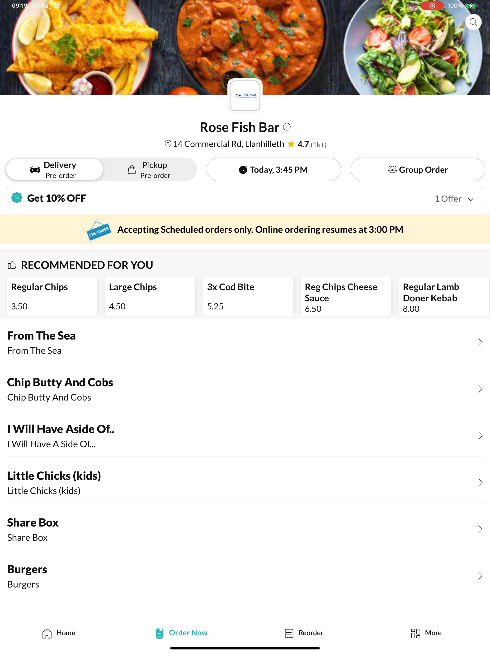 Rose Fish Bar screenshot 9