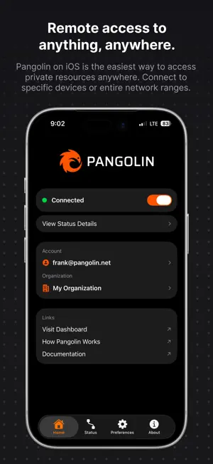 Pangolin Client screenshot 1