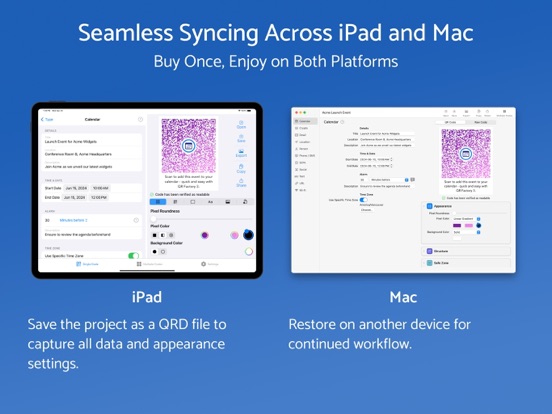 QR Factory 3 iPad screenshot 8 - Graphics & Design app