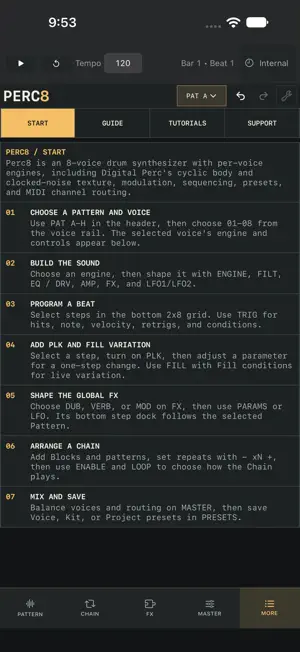 Perc8 screenshot 4