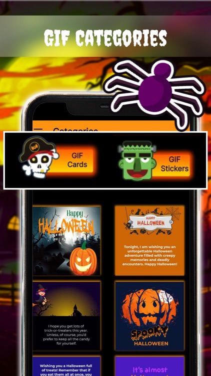 Halloween GIF Stickers 2024