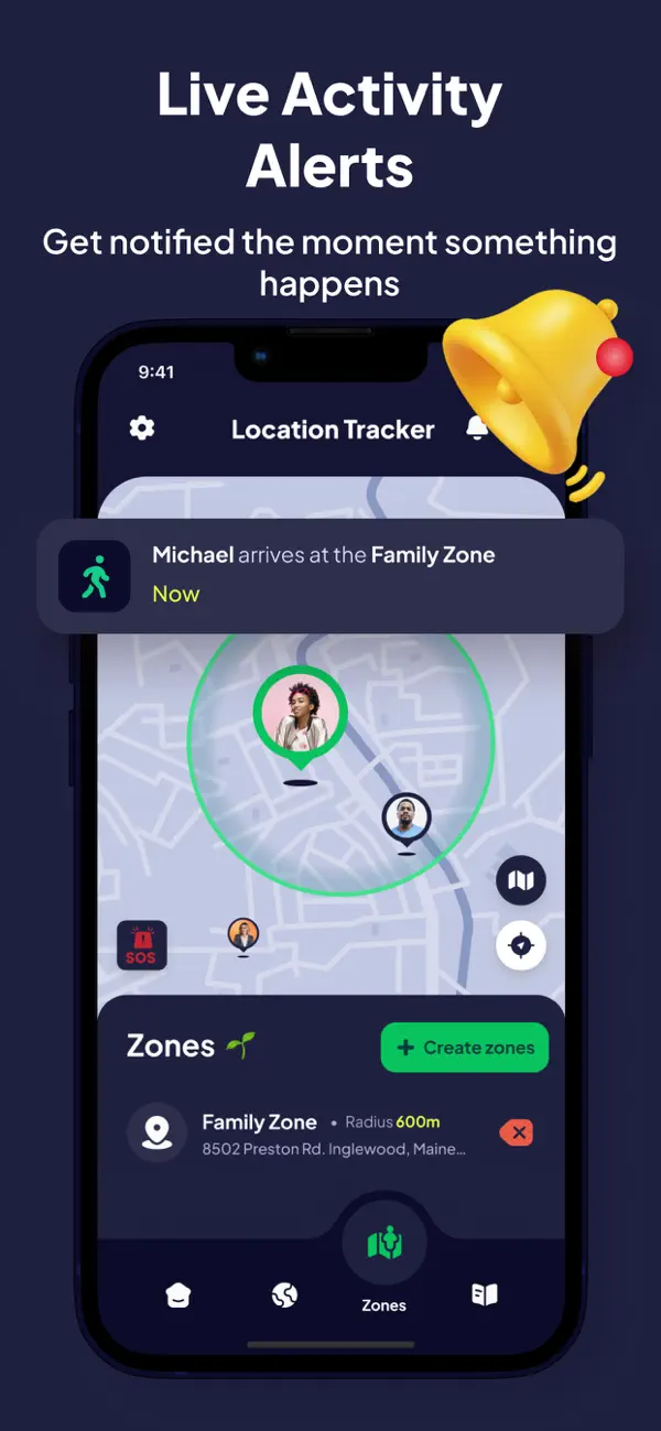 #4. Circle: Friend & 360 Tracker (iOS) By: ALLEY 51 CO., LTD