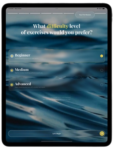 Inhalo: Breathing & Meditation iPad screenshot