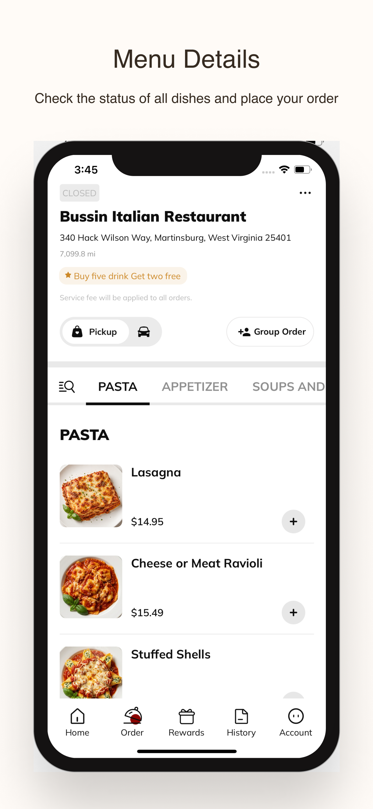Bussin Italian Restaurant screenshot 2