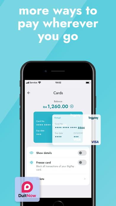 BigPay – financial services Screenshot