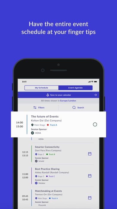 Innovate Finance Events Screenshot