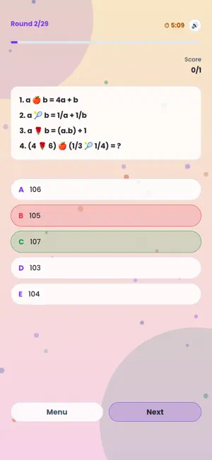 MathMinds: Puzzle Quiz screenshot 2
