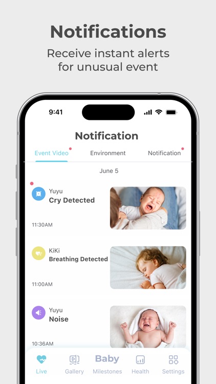 Lollipop - Smart baby monitor screenshot-6