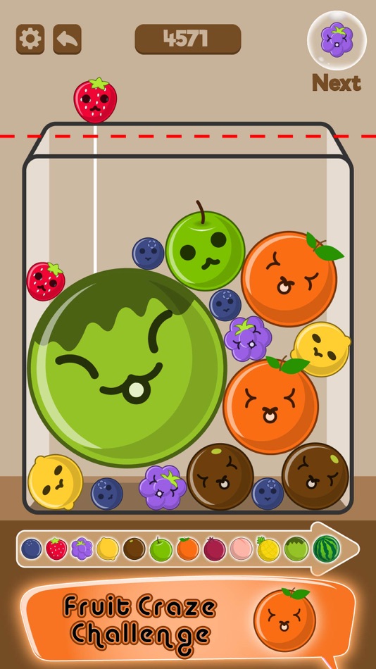 #5. Merge Watermelon & Fruit Game (iOS) 由: Muhammad Tufail Noor
