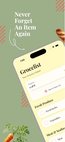 Grocelist: Grocery Shopping screenshot