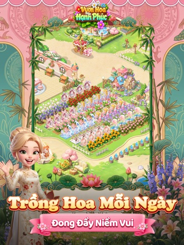 Vườn Hoa Hạnh Phúc - Gzone iPad screenshot 2