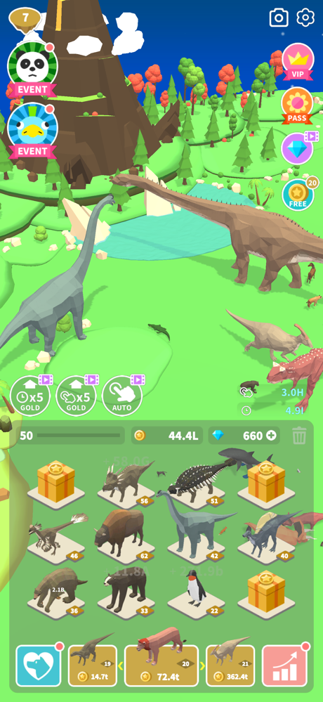 Merge Brainrot VS Dinosaur screenshot 4