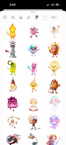Blinking Light Stickers Screenshot 1 of 4