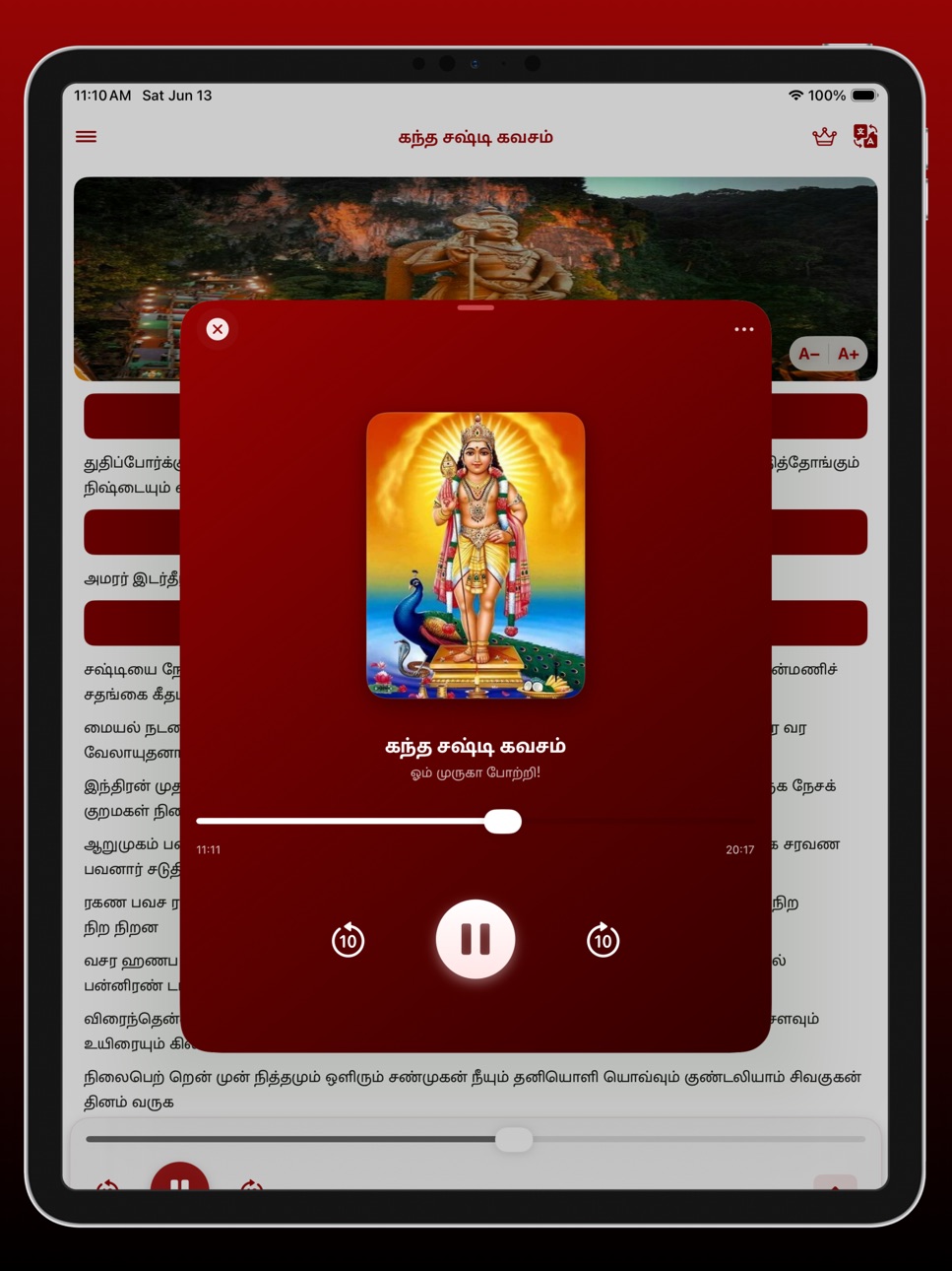 iPad screenshot
