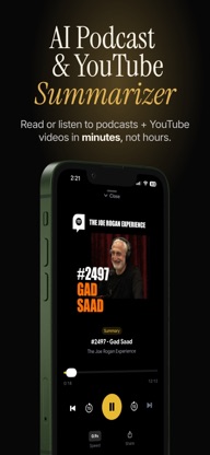 Podcast & YouTube AI Summaries screenshot 1