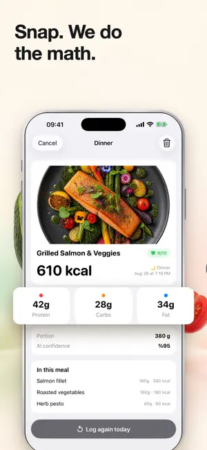 AI Calorie Scanner & Tracker screenshot 2