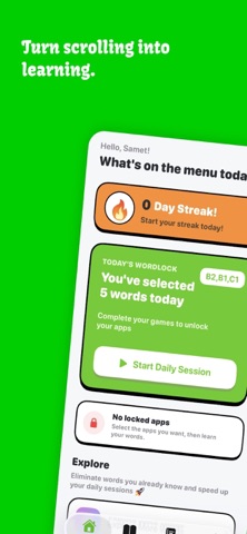 WordLock: Learn to Unlock Screenshot 1 of 10
