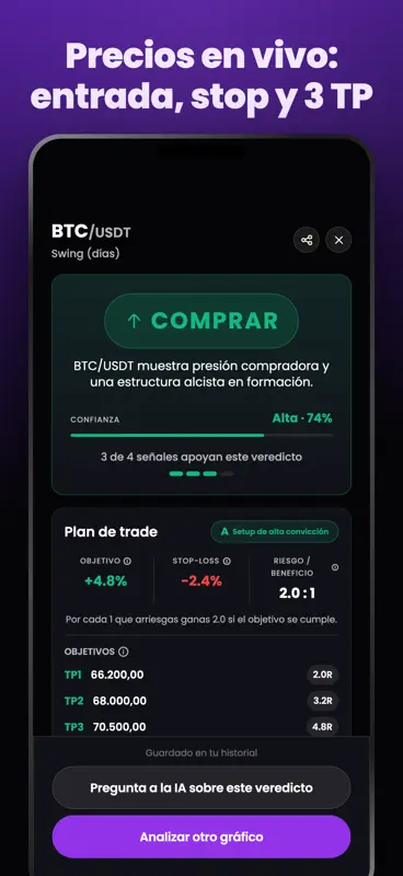 Trading AI: Análisis Gráficas screenshot 1 of 10