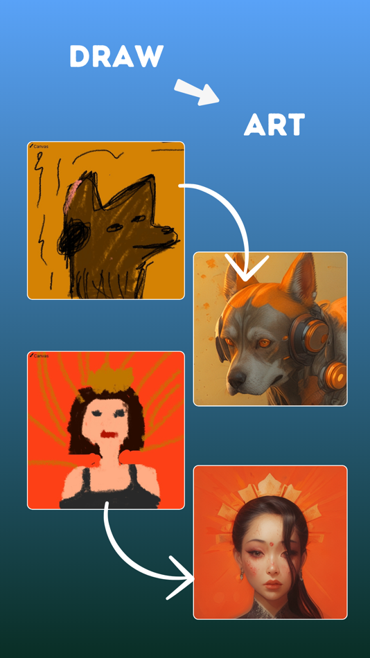 #5. Realtime AI Drawing : Artistry (iOS) 由: Omer Faruk Bozbulut