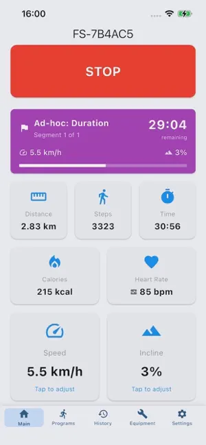 Treadmill Assistant screenshot 2