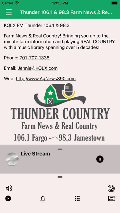 Thunder Country KQLX KXGT Screenshot