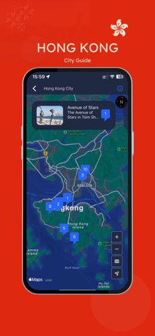 Hong Kong Mobile Guide iPhone screenshot