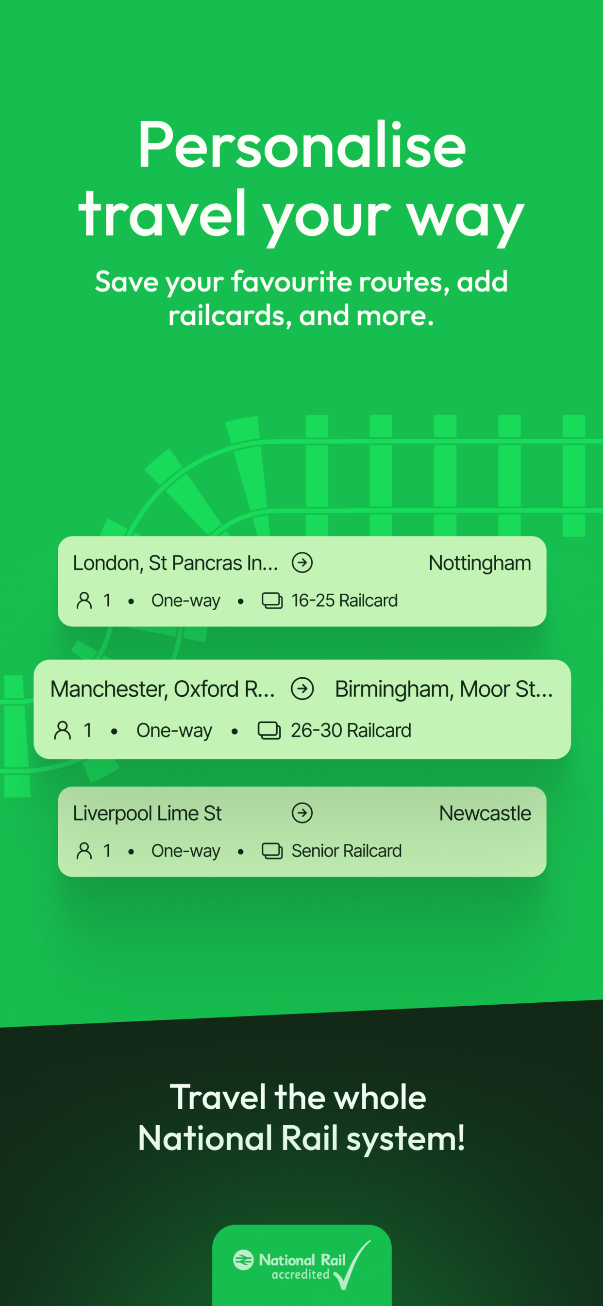 Choo Choo: Cheap Train Tickets screenshot 5
