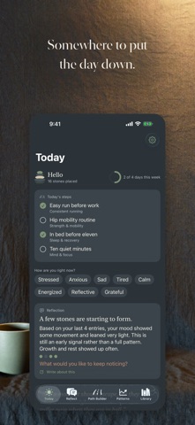 Cairn: Journal & Mood Tracker Screenshot 2 of 10