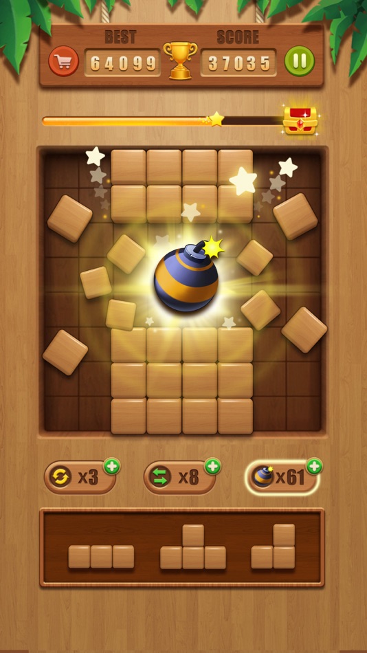 #3. Wood Merge :Block 3D (iOS) 来自: BRAINWAVE MC PTE. LTD.