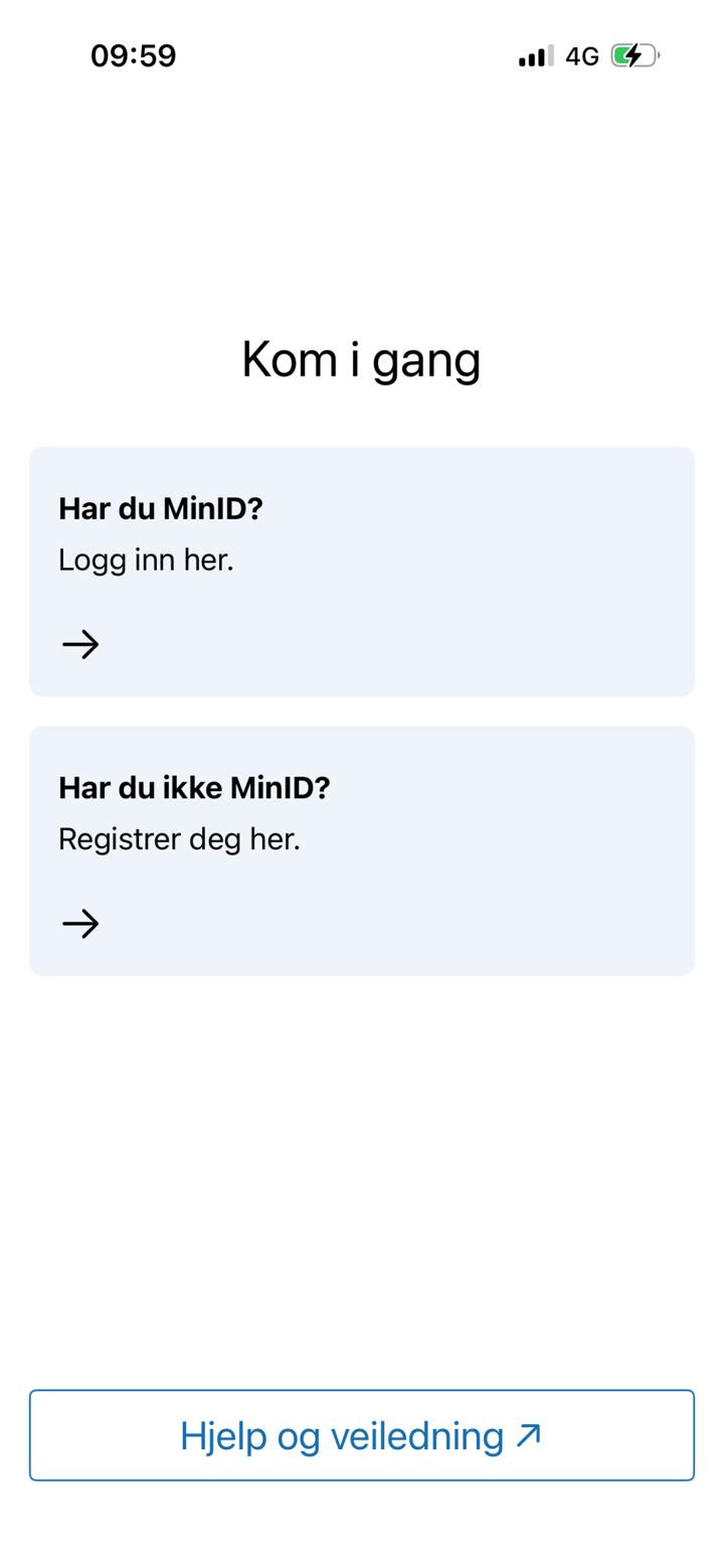 MinID App screenshot 2