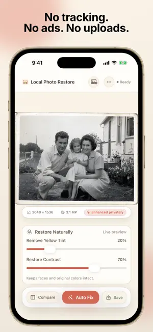 Restore Old Photos: AI Enhance screenshot 2