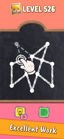 One Line: Drawing Chalkboard iPhone screenshot