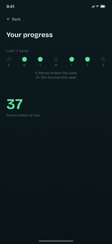 Unfreeze - Beat task paralysis Screenshot 7 of 8