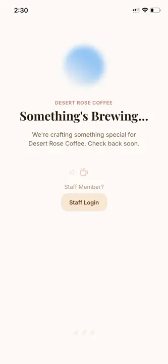 Desert Rose Coffee screenshot 2