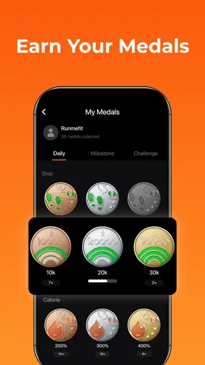 Runmefit screenshot 4